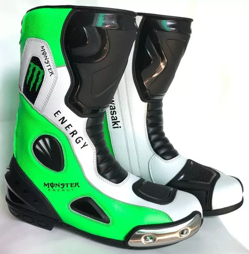 Leather boots racing sport - leather,