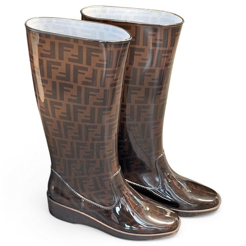 Fendi brown pattern rain - -, ff