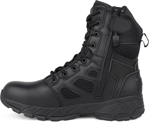 Mens military boots black - mens,