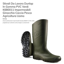STIVALI DA LAVORO DUNLOP N43