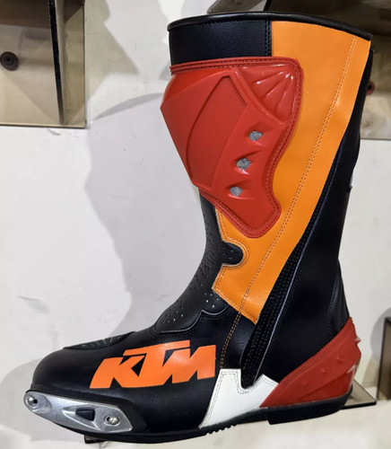 Ktm racing leather boots - ktm,