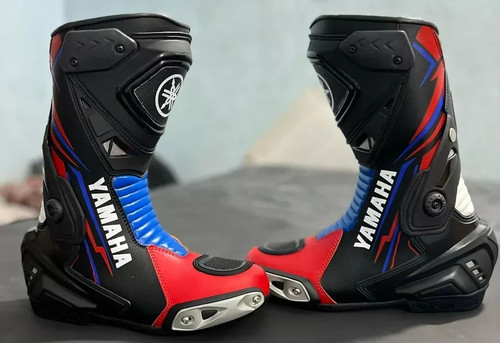 Leather boots racing sport - leather,