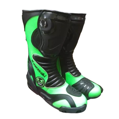 Leather boots racing - boots, sport